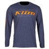 Heathered Navy - Strike Orange
